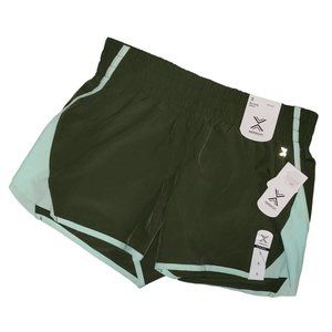 Xersion Running Short Mid-Rise Quick-Dri Brief Lined 4Way Stretch New with Tags